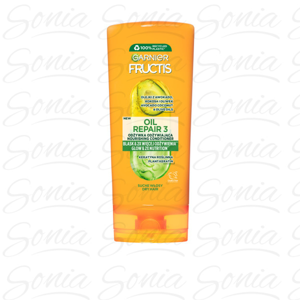 GARNIER Fructis Oil Repair 3 Odżywka do włosów odżywcza 200 ml