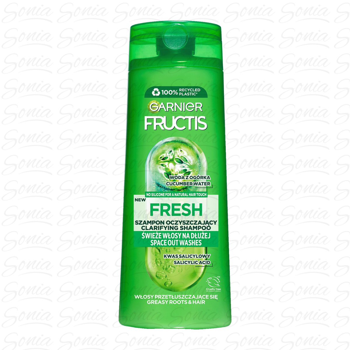 GARNIER Fructis Fresh Szampon do włosów oczyszczający 400 ml