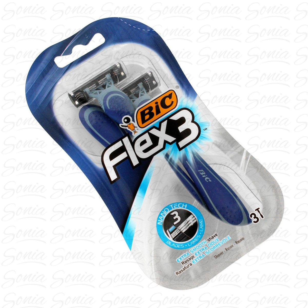 BIC Maszynka do golenia Comfort 3 Flex Blister 3  1op.-3szt 3086123363786