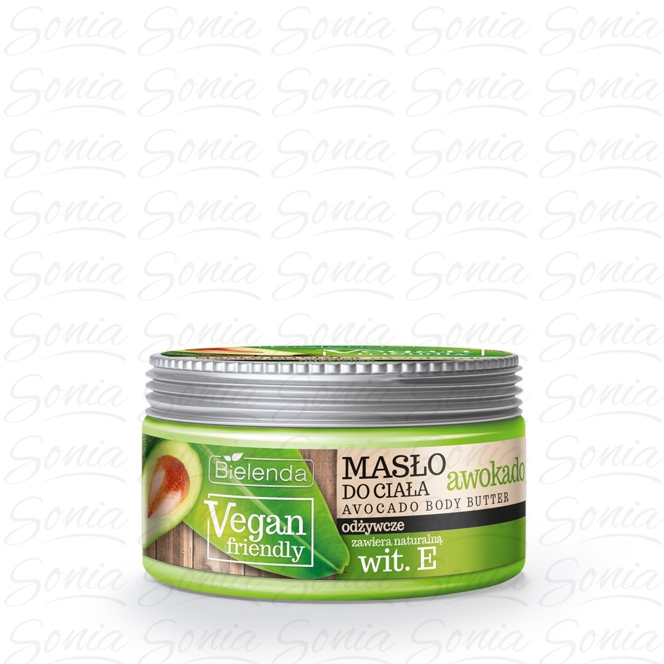 Bielenda Vegan Friendly Masło do ciała Avocado  250ml 5902169023980