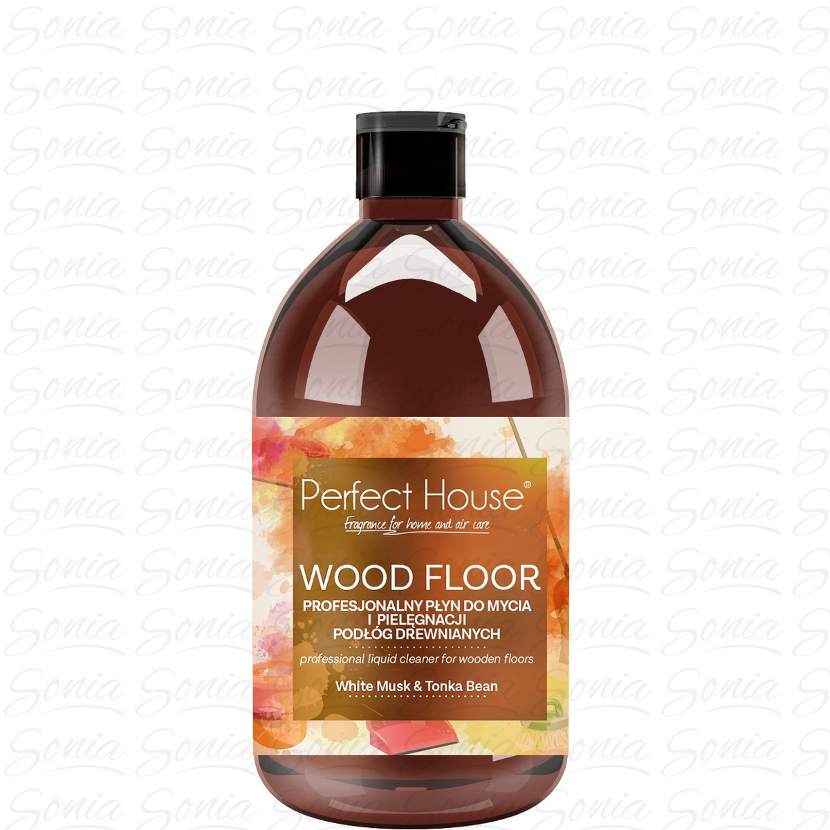 BARWA Perfect House Wood Floor Profesjonalny Płyn do mycia podłóg drewnianych  500ml 5902305000882