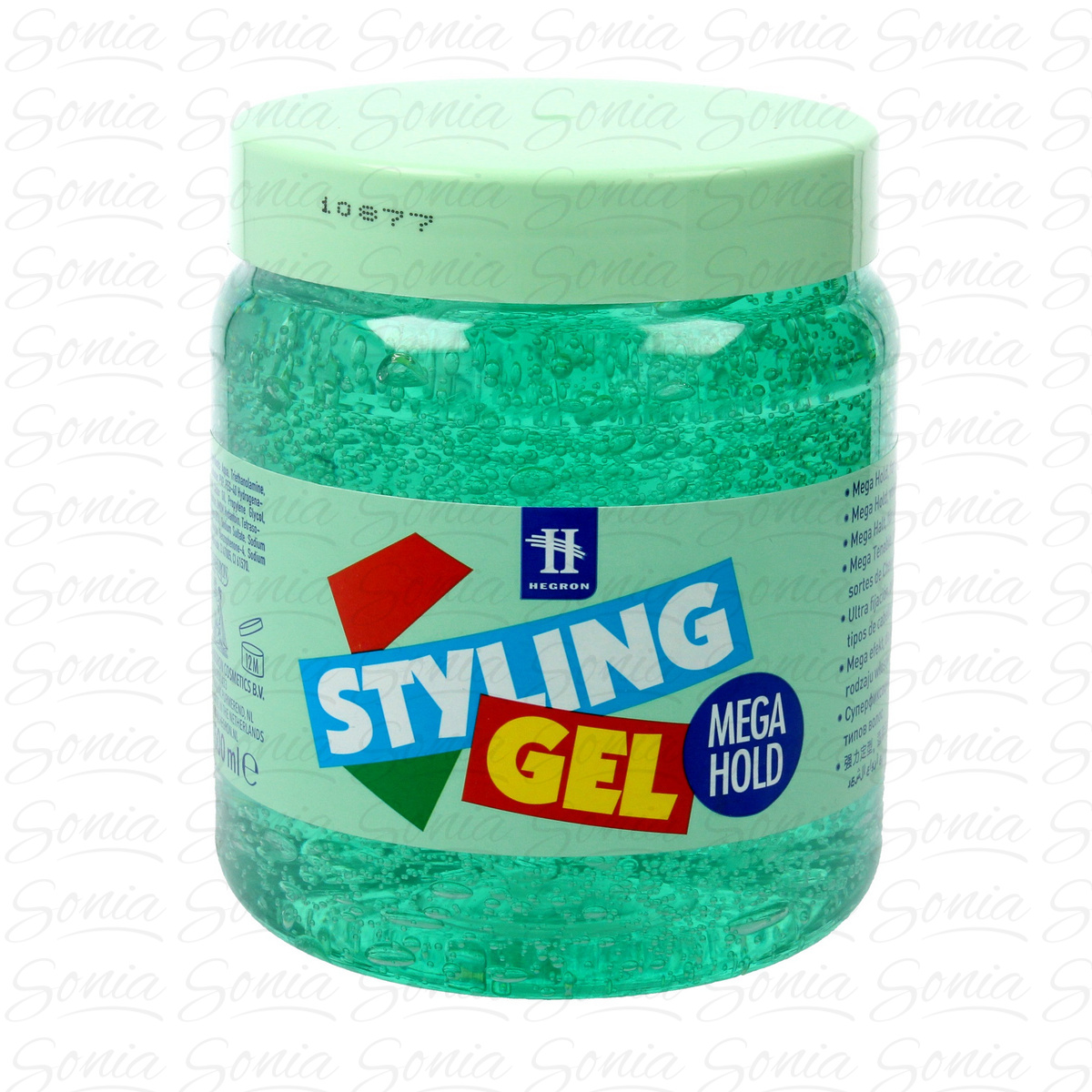 HEGRON Żel d/wł. 500ml zielony 8710444920216