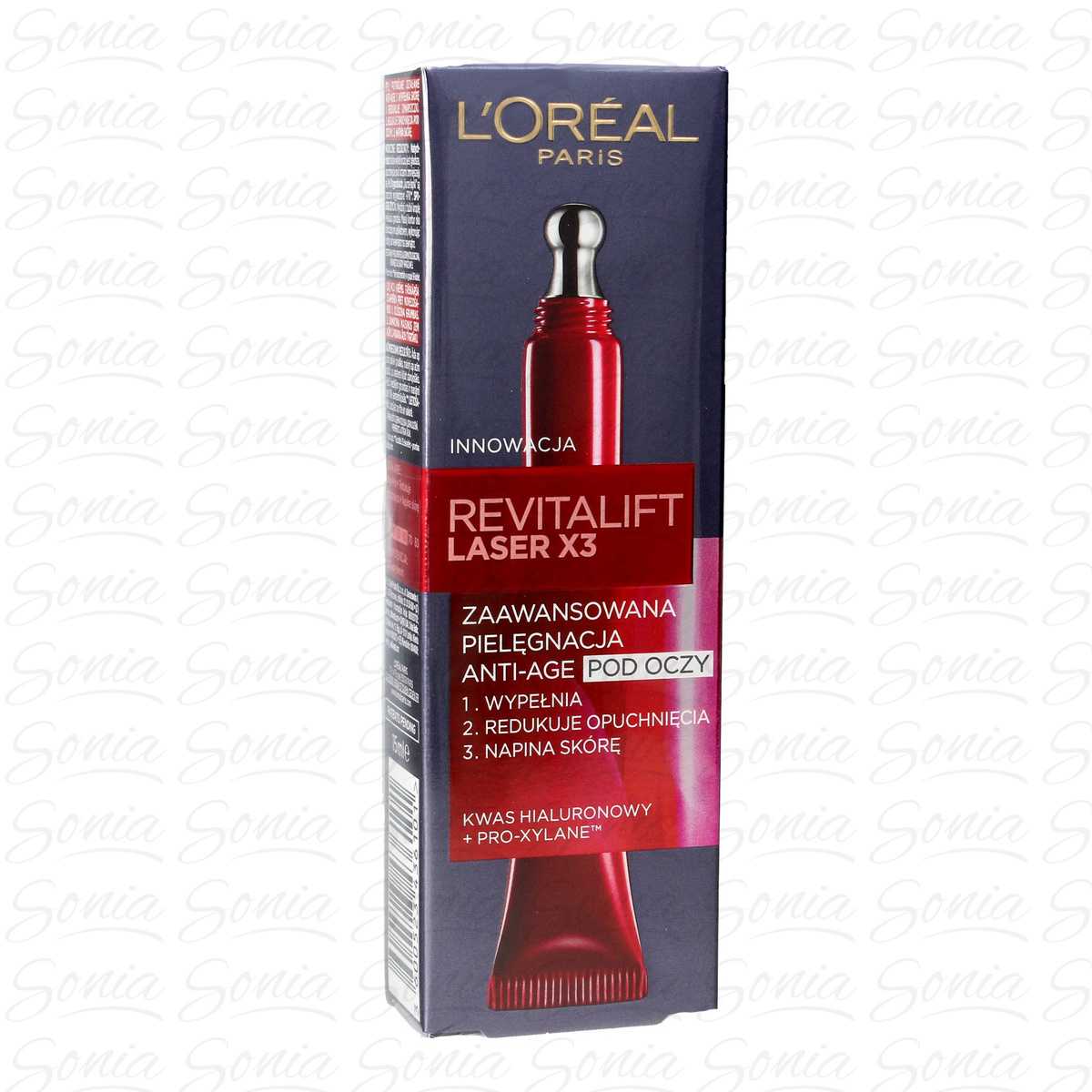 Loreal REVITALIFT LASER X3 Krem po oczy Anti-Age  15ml 3600523436101