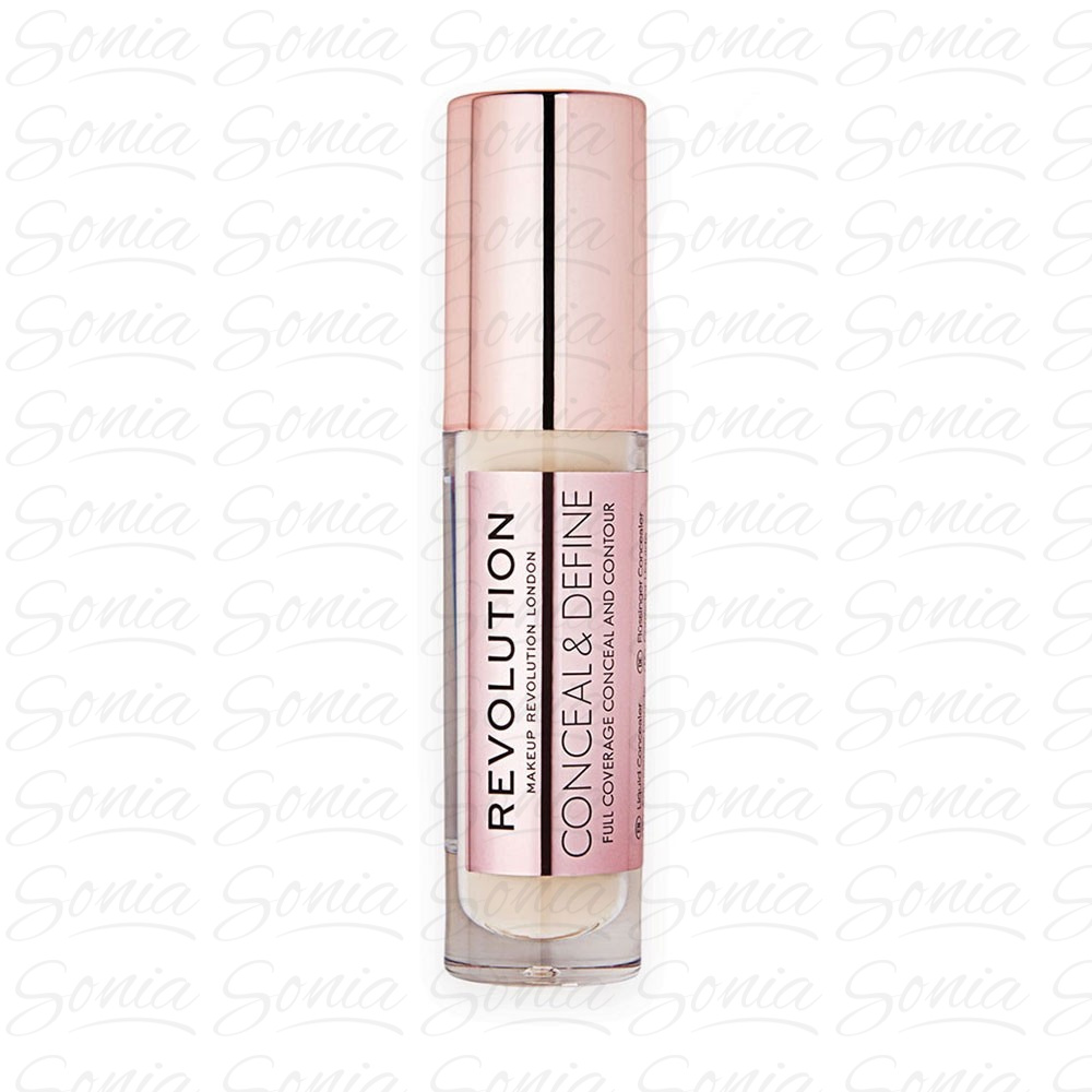 Makeup Revolution, korektor Conceal and Define Concealer C1, 3,4 ml 5057566016841