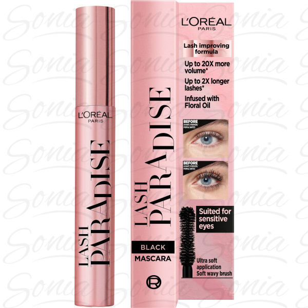 LOREAL Lash Paradise Extatic Tusz do rzęs wydłużająco-pogrubiający 6,4 ml