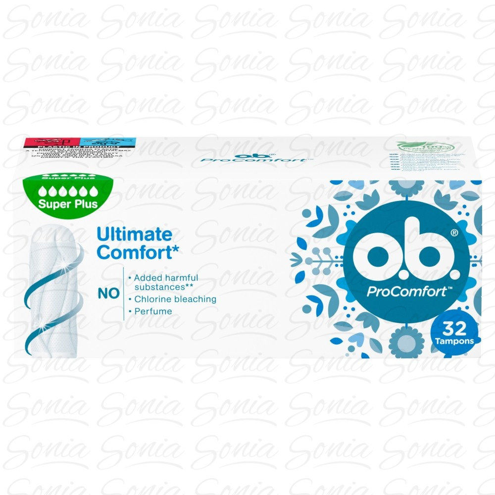 O.B.ProComfort  Ultimate Super Plus komfortowe tampony 1op.-32szt 3574661404271