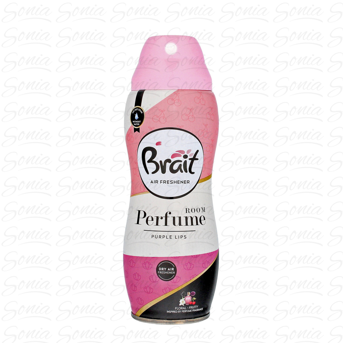 Brait Dry Air Freshener Suchy odświeżacz powietrza Room Perfume - Purple Lips  300ml 5908241720808