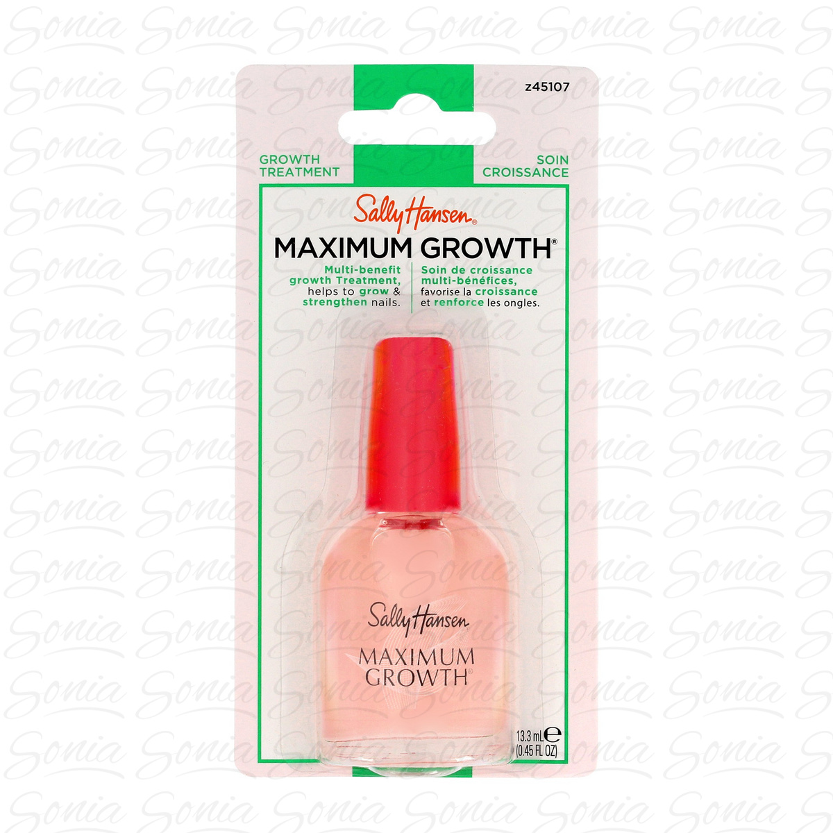 Sally Hansen Odżywka do paznokci z proteinami Maximum Growth  13.3ml 074170451078