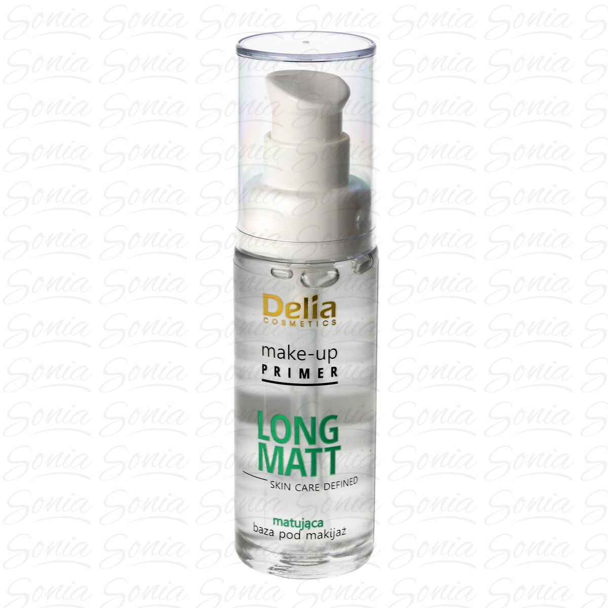 Delia Cosmetics Baza pod makijaż Long Matt matująca  30ml 5901350476550